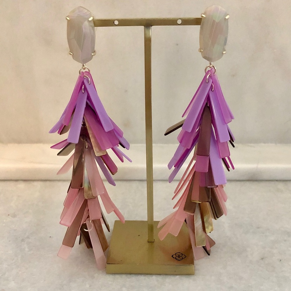 Kendra Scoff Gold Finish Earring Display Organizer